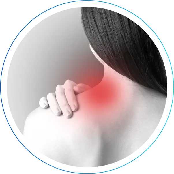 背中の痛みの画像